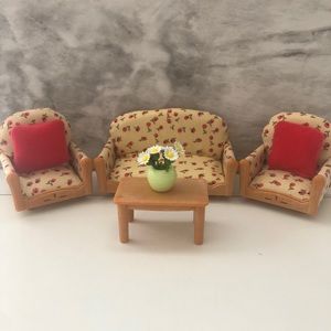 Calico Critters Living Room Set